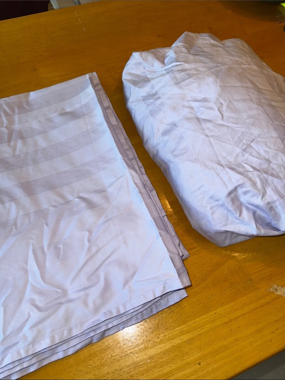 Charter Club twin sheets. Lavender color